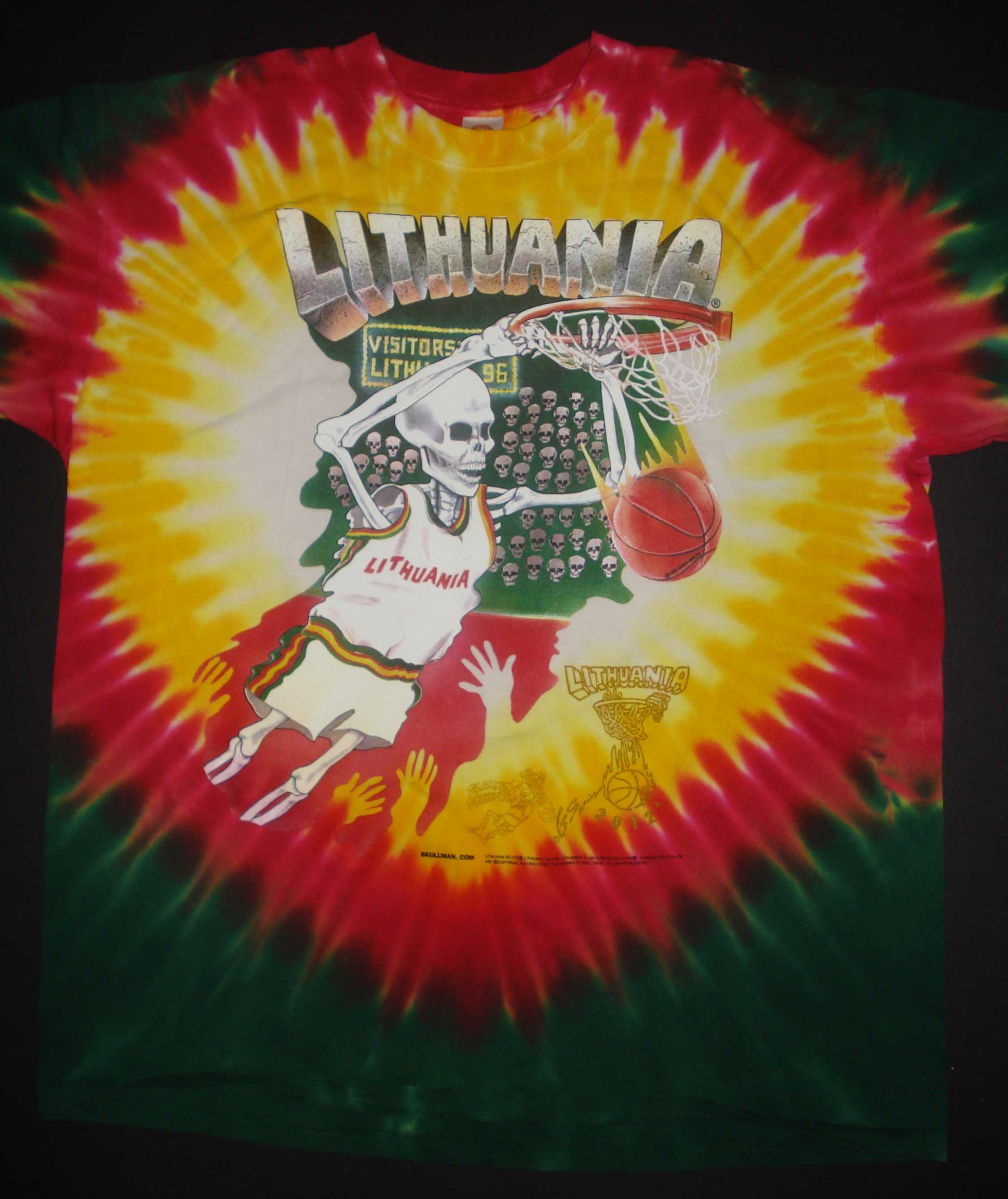 grateful dead lithuania jersey