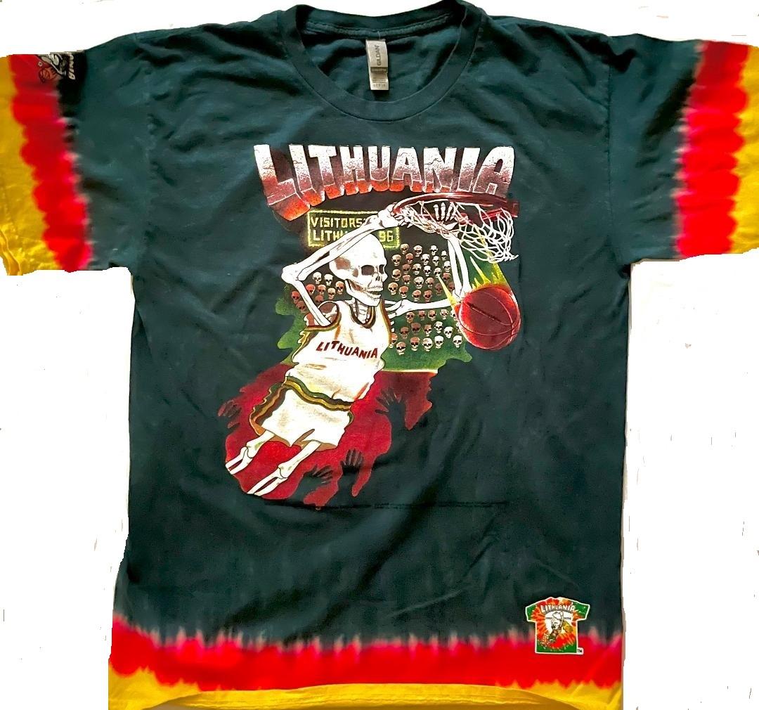 Lithuanian-basketball-tie-dyed-t-shirts